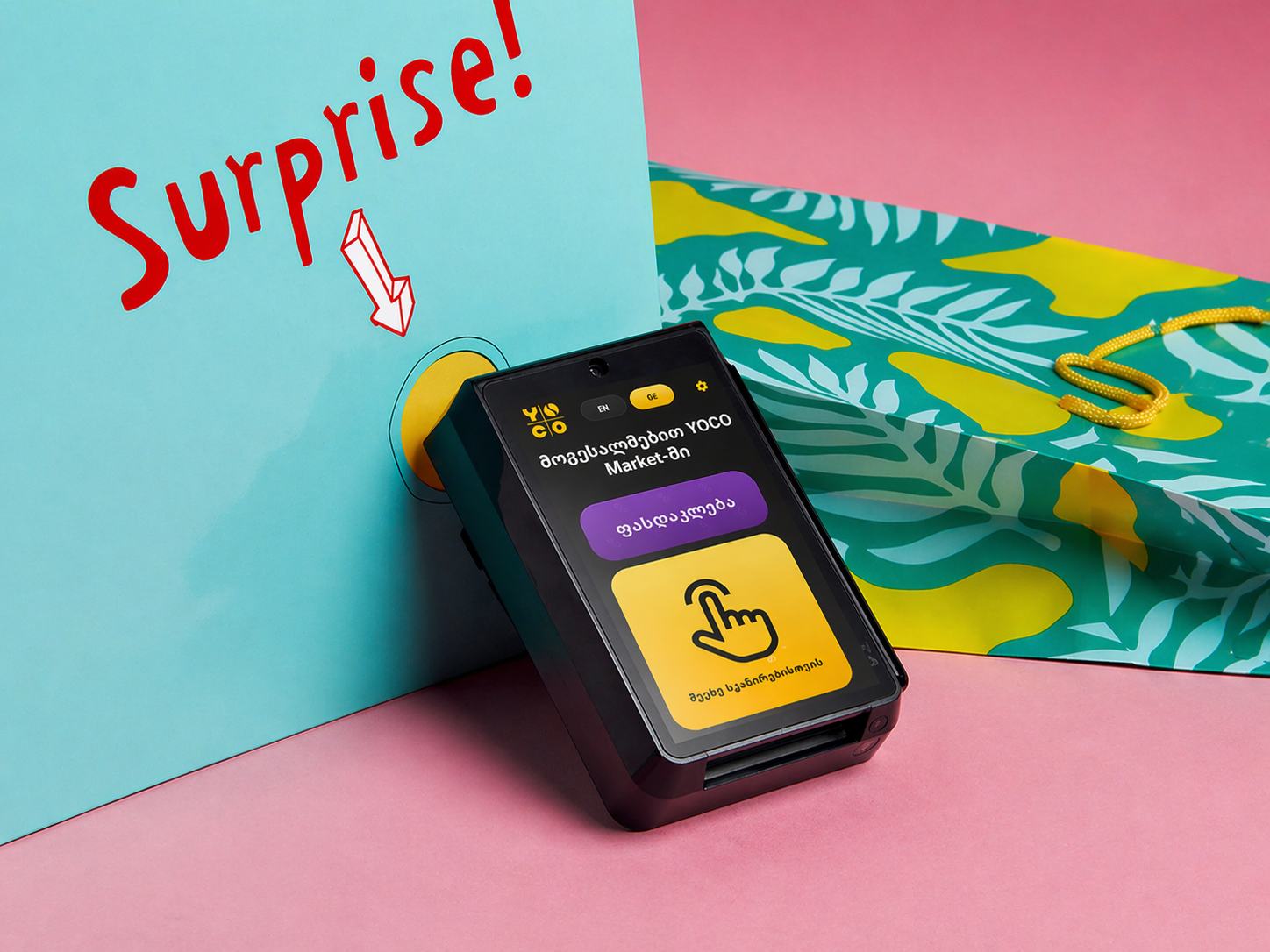 PAX IM30 self-service retail terminal